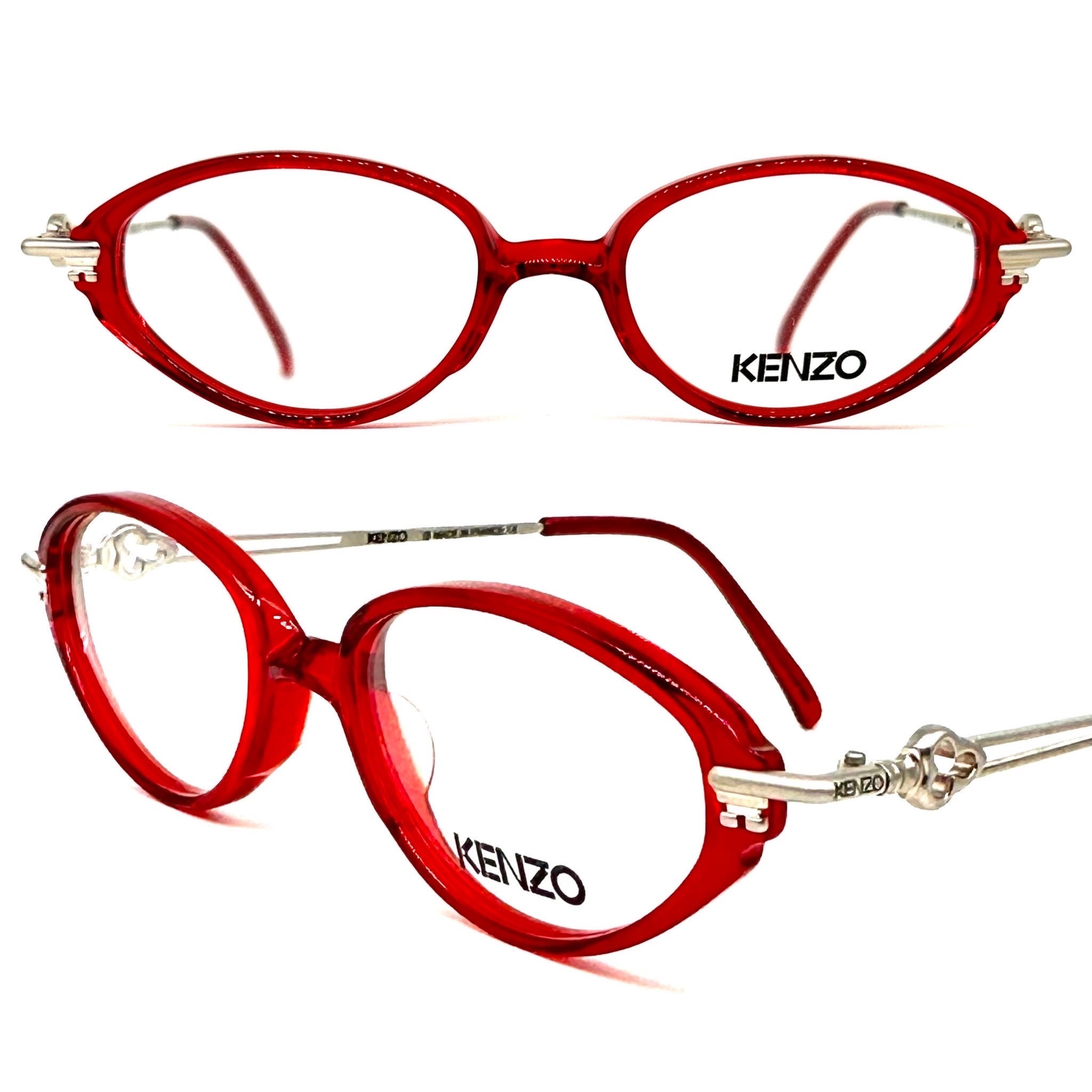 Red temple eyeglass - .de