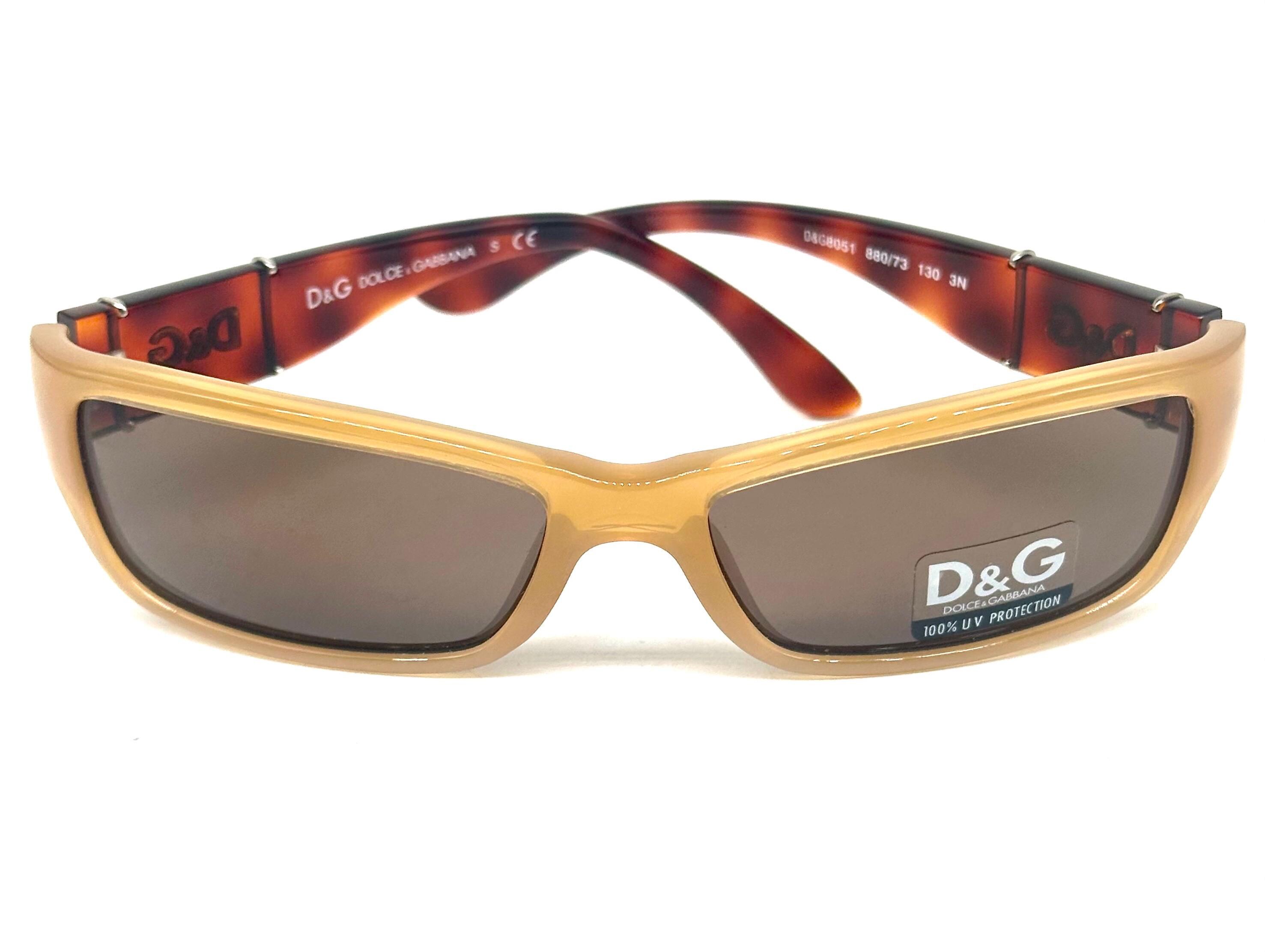 DOLCE & GABBANA Sunglasses Brown Oversized Designer Luxury Serial # On Lense D&G Amazon.com: Dolce & Gabbana Sunglasses DG 4451 502/73 Havana  main image 2