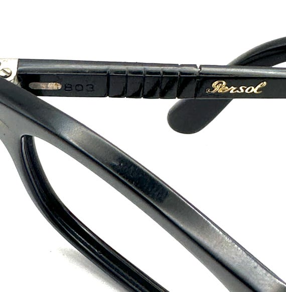 Persol 803 folding black cello rectangular frames… - image 6
