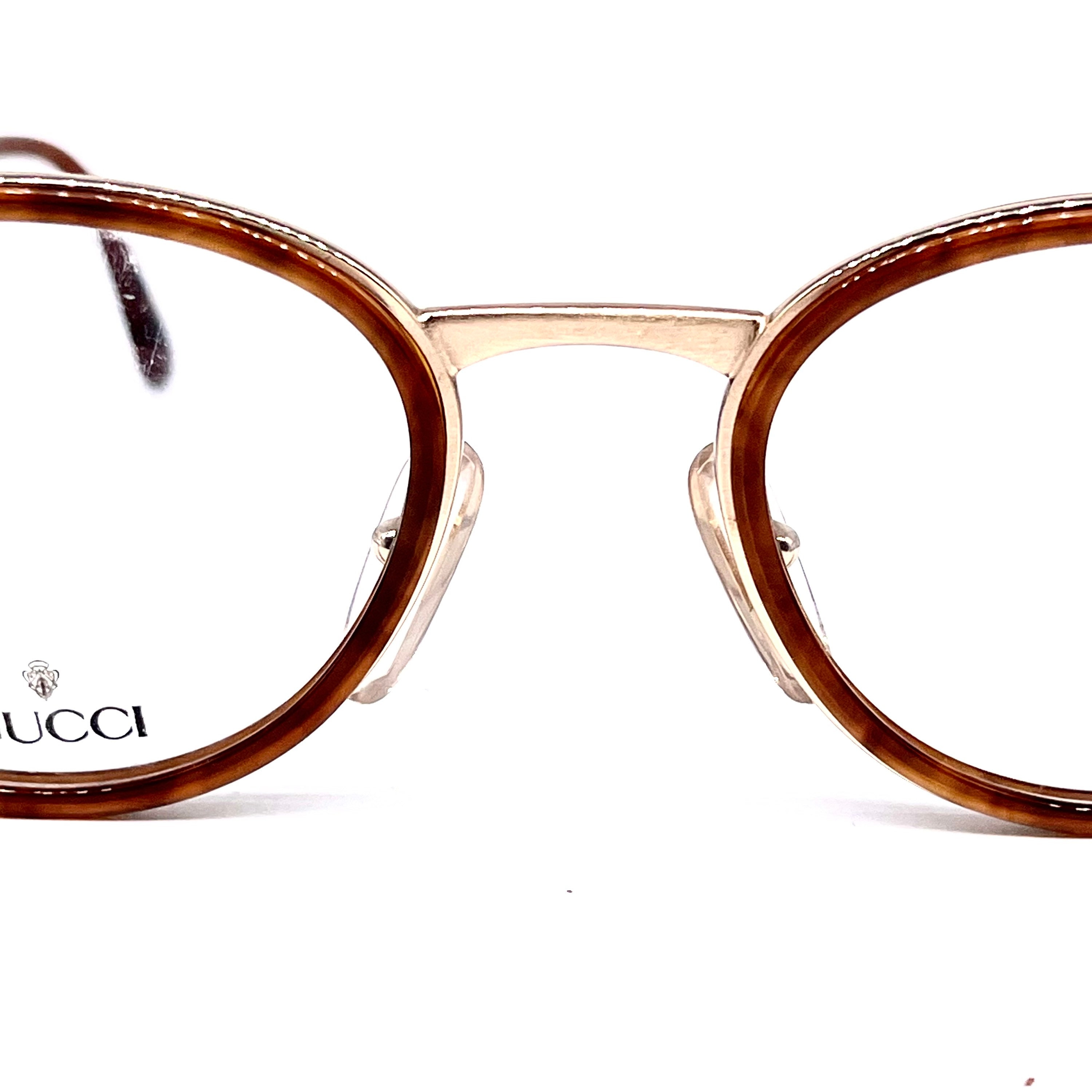 EUC Gucci Italy tortoise shell Glasses w case Gucci Eyeglasses GG1705O 002 Shiny Spotted Tartaruga - eye  main image 4