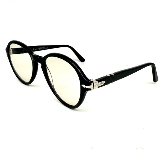 Persol Ratti black round keyhole frames hand made… - image 8