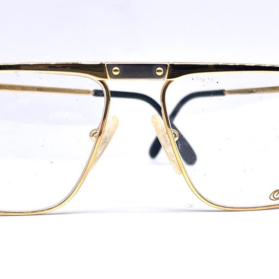 Essilor cool square flat top silver-golden metal … - image 2
