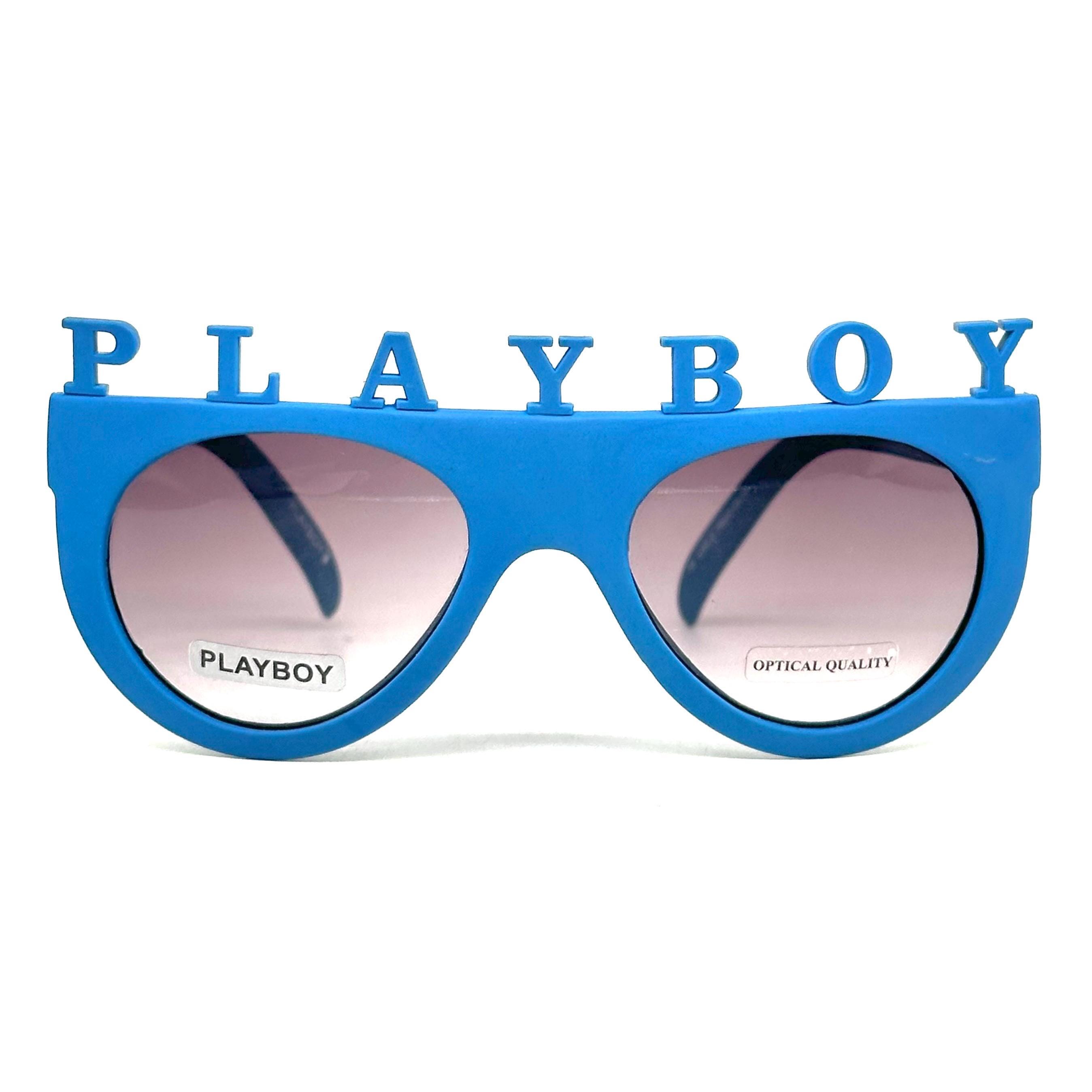 Playboy Rare Vintage Sunglasses Hard Rubber Frame With 3D