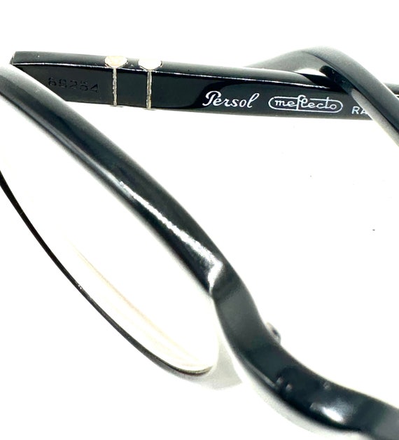 Persol Ratti black round keyhole frames hand made… - image 3