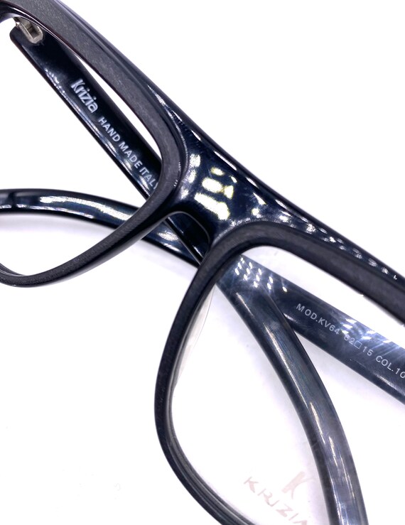 Krizia made in Italy glass frame VINTAGE Krizia Eyeglasses KV U1 HAND MADE ITALY | eBay main image 2