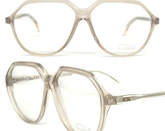 Cazal 624 kultige klare übergroße Brille, 1989er Jahre NOS W Germany