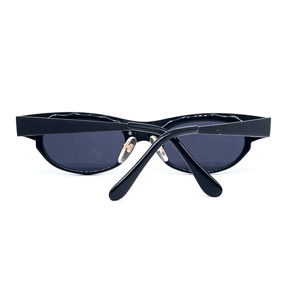 oblong metal sunglasses Hi Tek unusual unique HT-Slits - Hi Tek Webstore