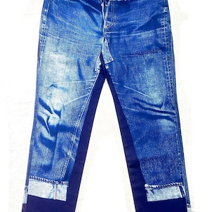 Trompe L'oeil Jeans - Etsy