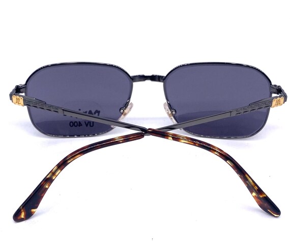 Maxim’s de Paris luxury rectangular metal sunglas… - image 10