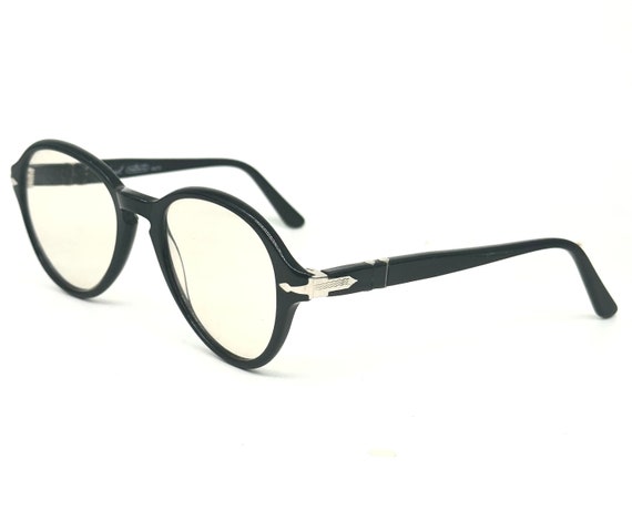 Persol Ratti black round keyhole frames hand made… - image 2
