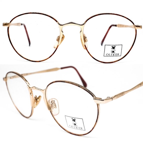 Oliver by Valentino 1310 Oval round gold metallic 
