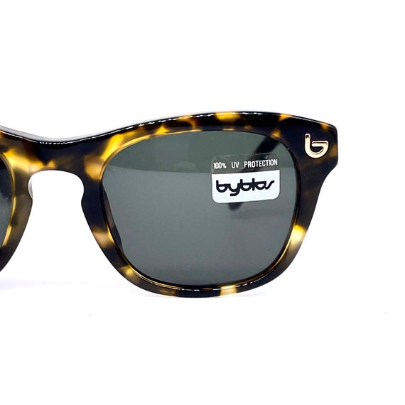 Byblos B-146s Square Tortoise Cello Sunglasses Hand Made in  display picture 1