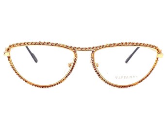 Tiffany Lunettes 23K Gold Plated Sunglasses - Etsy