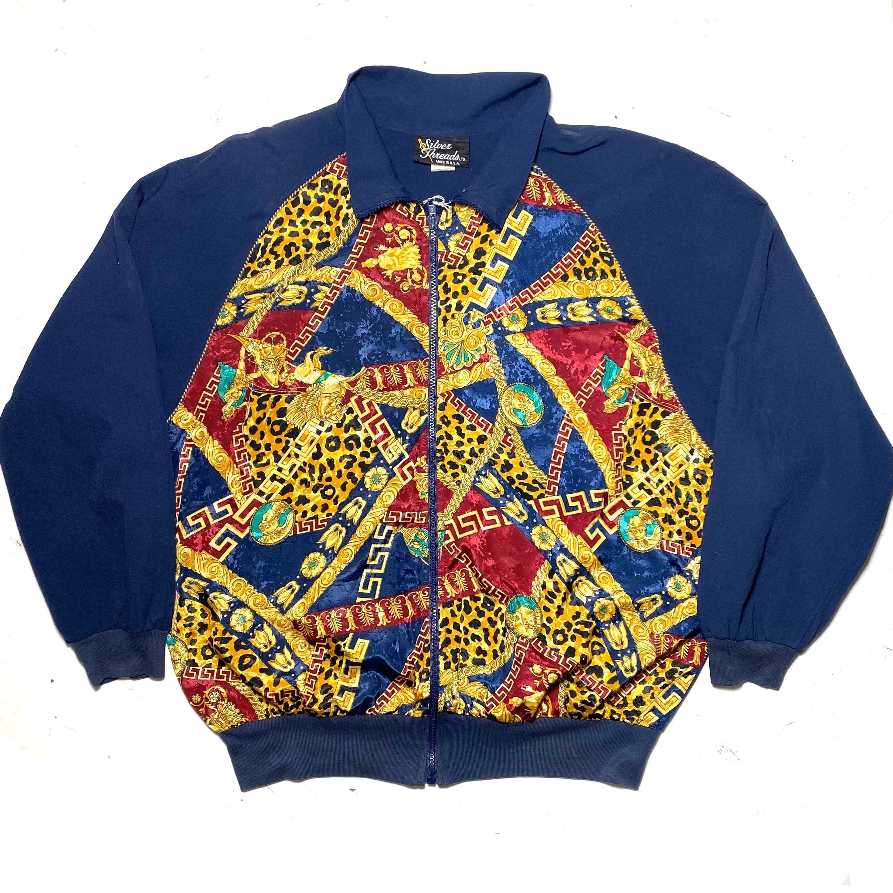 ジャケット・アウター Baroque Silver Threads Baroque Silk Feel Windbreaker Jacket, Minty and