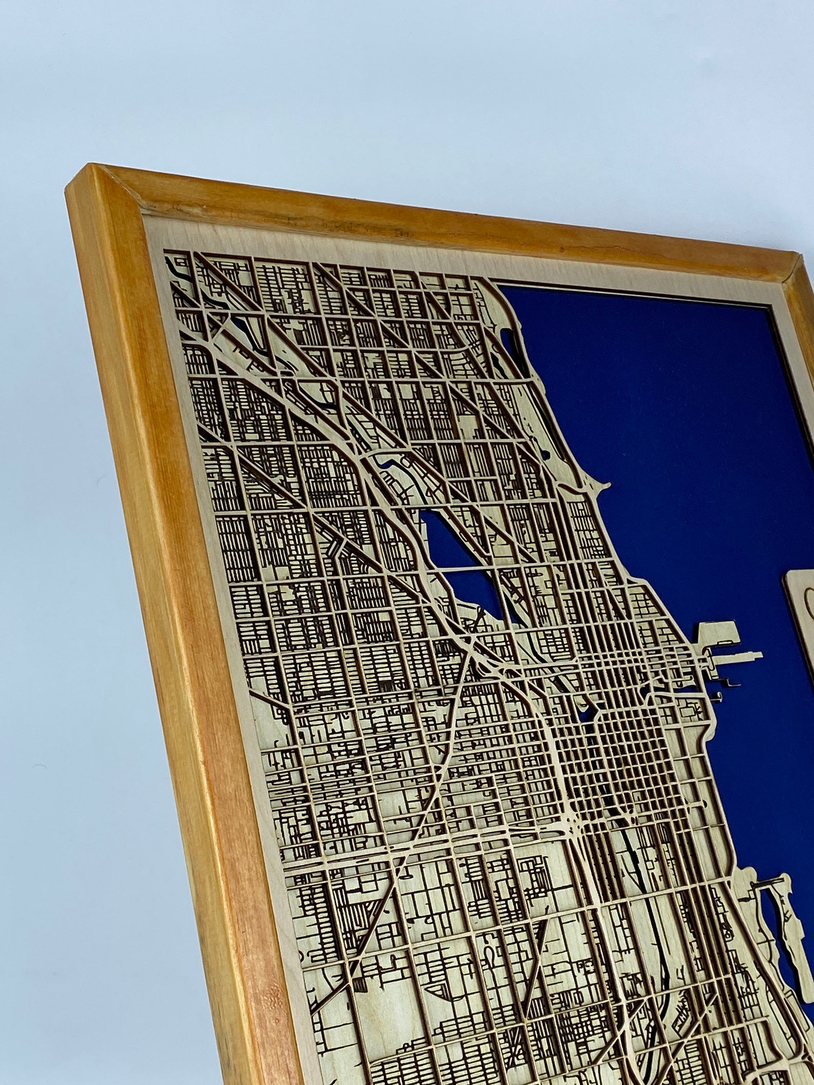 San Francisco City Laser Cut Layered Map / 3D Map / Handmade - Etsy