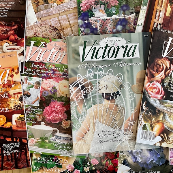 Victoria Magazine - Etsy