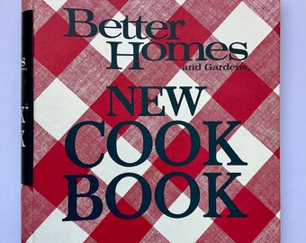 Better Homes and Gardens New Cook Book (1968, 1973) - Vintage Cookbook