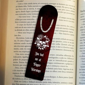 You Had me at TRIGGER WARNING - Aluminium Bookmark, Smut BookMark, Reading Accessories, Unique Book Lovers Gift , Literary Gift, Romantasy