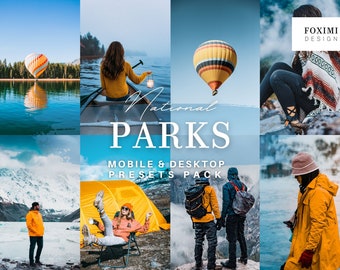 10 National Park Lightroom Presets,  Presets Lightroom,Everyday presets, Vibrant presets, Outdoor presets, Nature presets,Travel presets,052