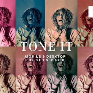 15 TONE IT Lightroom Presets,  Presets Lightroom, Mobile presets, Film presets, 35mm Presets, duotone presets, Family presets, 039