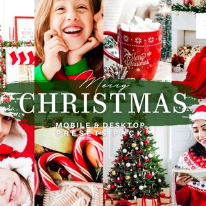 10 Merry Christmas Lightroom Presets,  Presets Lightroom, Everyday preset, Iphone presets, Instagram presets, Bright Christmas presets, 024