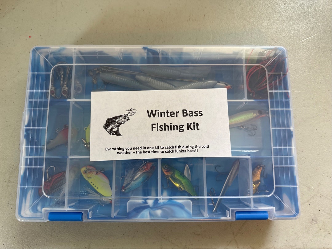 Winter Bass Fishing Kit 