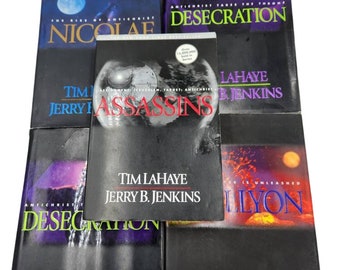 Left Behind Series, Nicolae, Desecration, Assassins, Apollyon, Vintage Books, Tim LaHaye, Earths Final Days