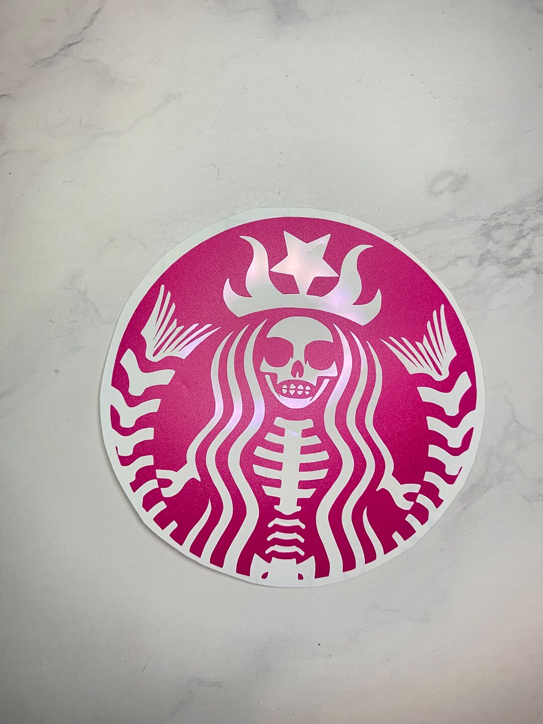 Skeleton Decal Car Decal Coffee Decal Etsy