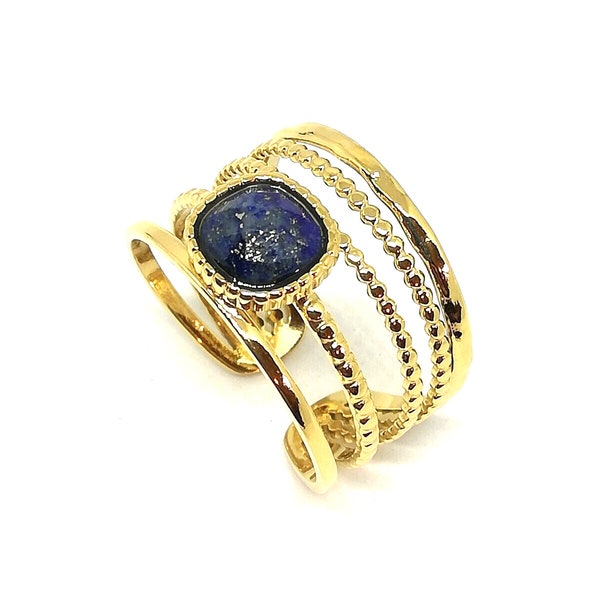 Bague lapis lazuli