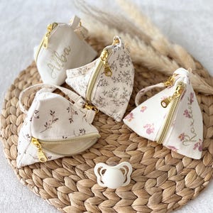 Pacifier pouch, pacifier storage