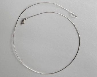 Verba Silver Pendant Rim, Silver Necklace, 925 Sterling Silver, Verba Mundus