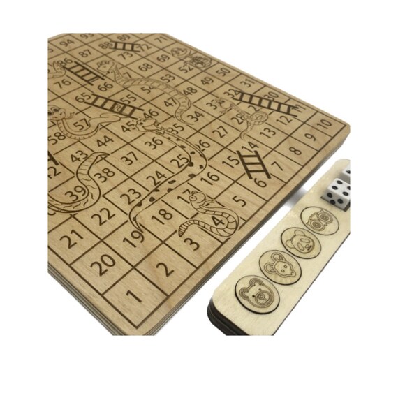 Board Game, Wood Game, Laser Cut File Graphic by