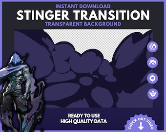 VALORANT Omen Transition | Smoke Stinger Transition - Jett  Smoke - Streaming - Minimalist | Digital Download