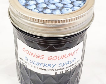 Blueberry Syrup Goings Gourmet