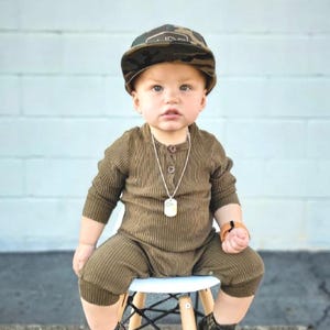 Boy's Personalized Solid Sterling Silver Dog Tag Necklace - Custom Boy's Jewelry - Children's Necklace - Dog Tag Necklace - Gift For Son