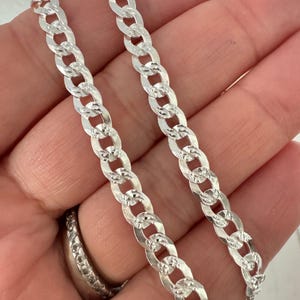 Boy&#39;s Solid Sterling Silver Pave Necklace, Sterling Silver Children&#39;s Necklace, Children&#39;s Jewelry, Boys Necklace Gift, Boy Birthday Gift