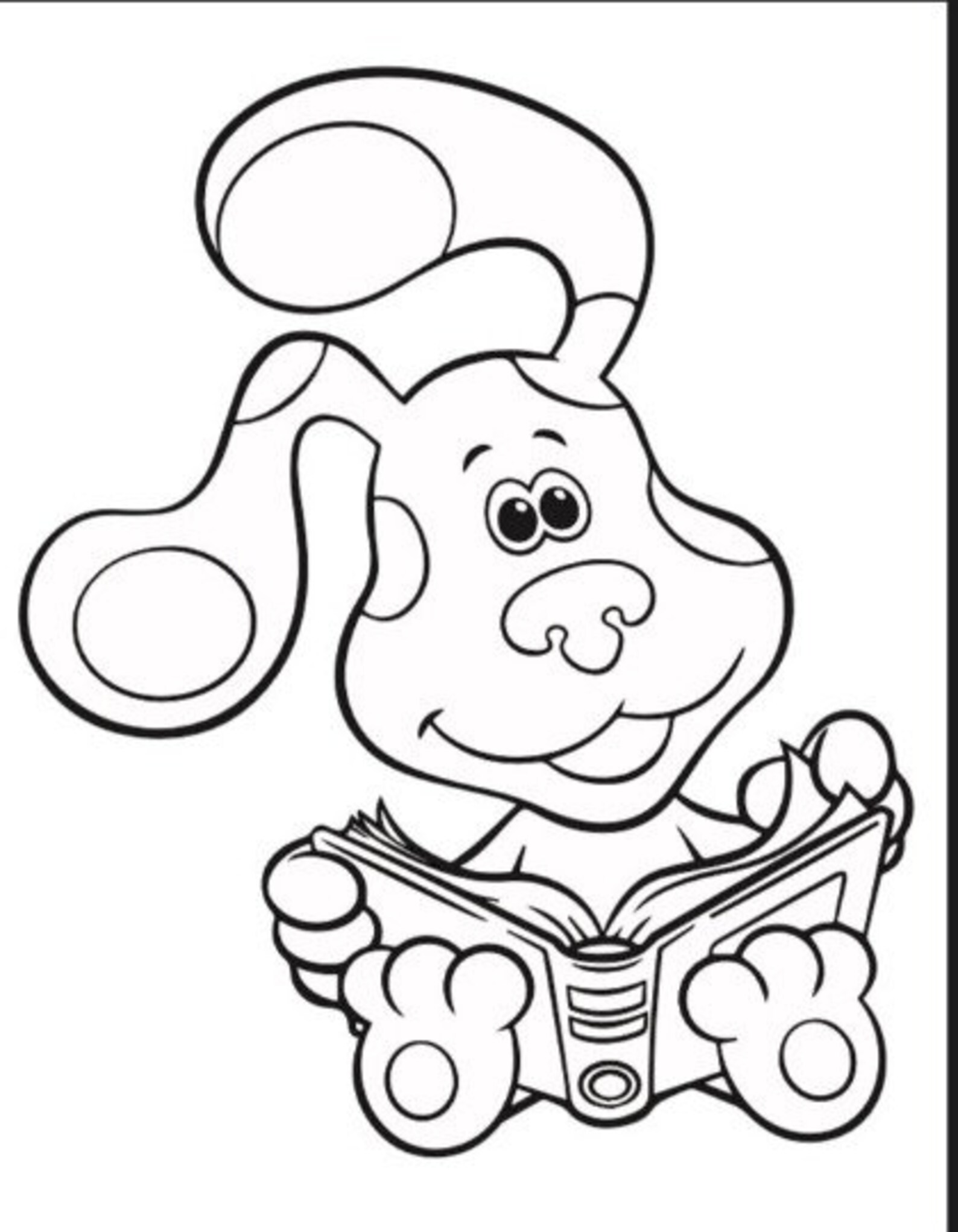 21-page Printable Blues Clues Coloring Book PDF Best Gift - Etsy Canada