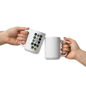 Soils of the USA Illustration Mug Coffee Cup