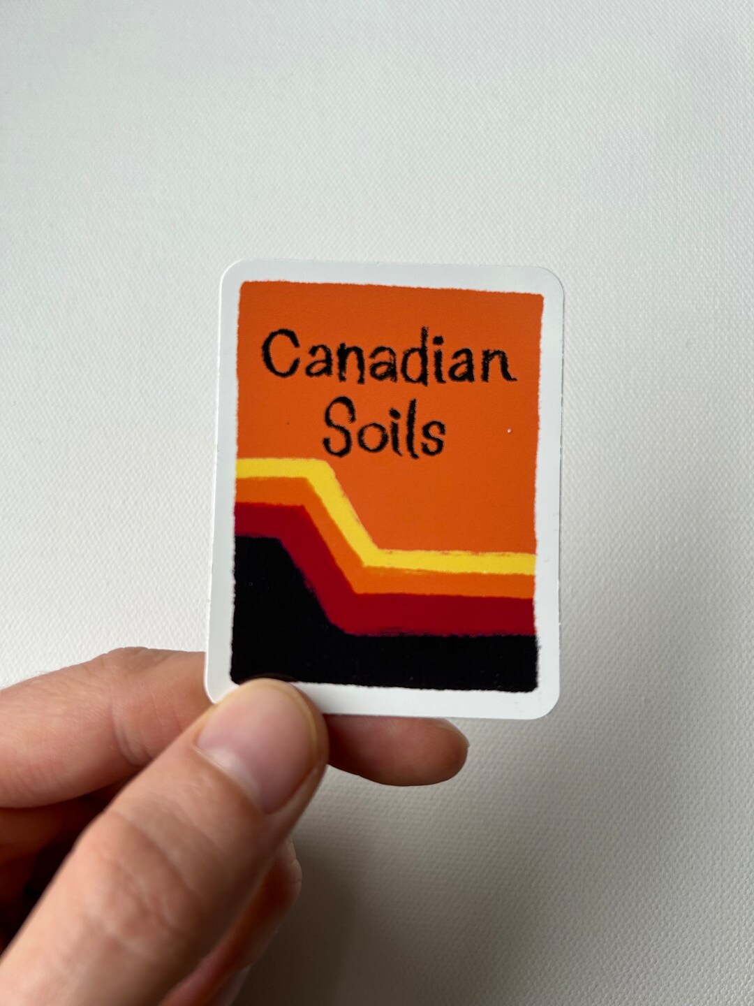 Soil Label Sticker Soil Science Book Sticker - Etsy