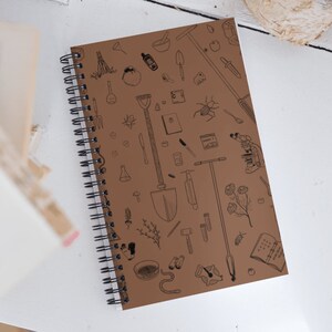 Soil Tools Spiral notebook