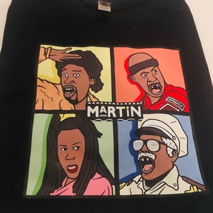 T-shirt animé MARTIN