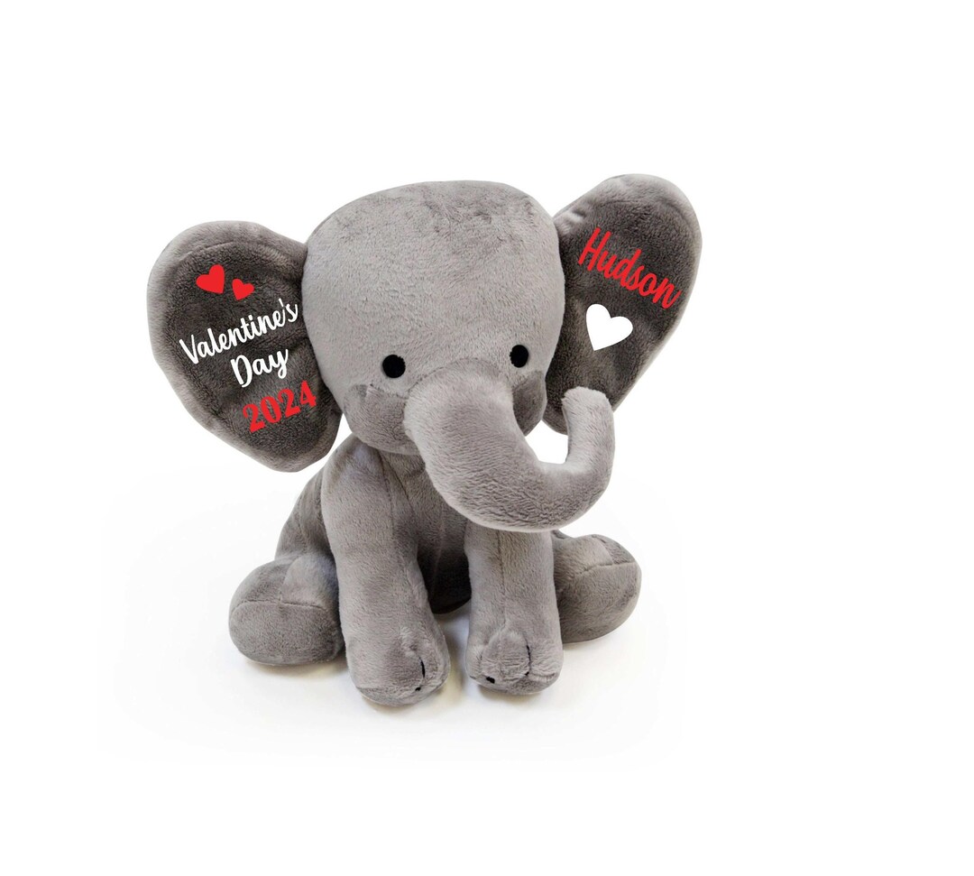 24Pcs Valentine Stuffed Animals Bears with Kids Valentines Cards