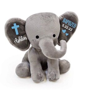 Baptism gift. Christening gift. Baptism present. Christening present. Baptism stuffed animal.