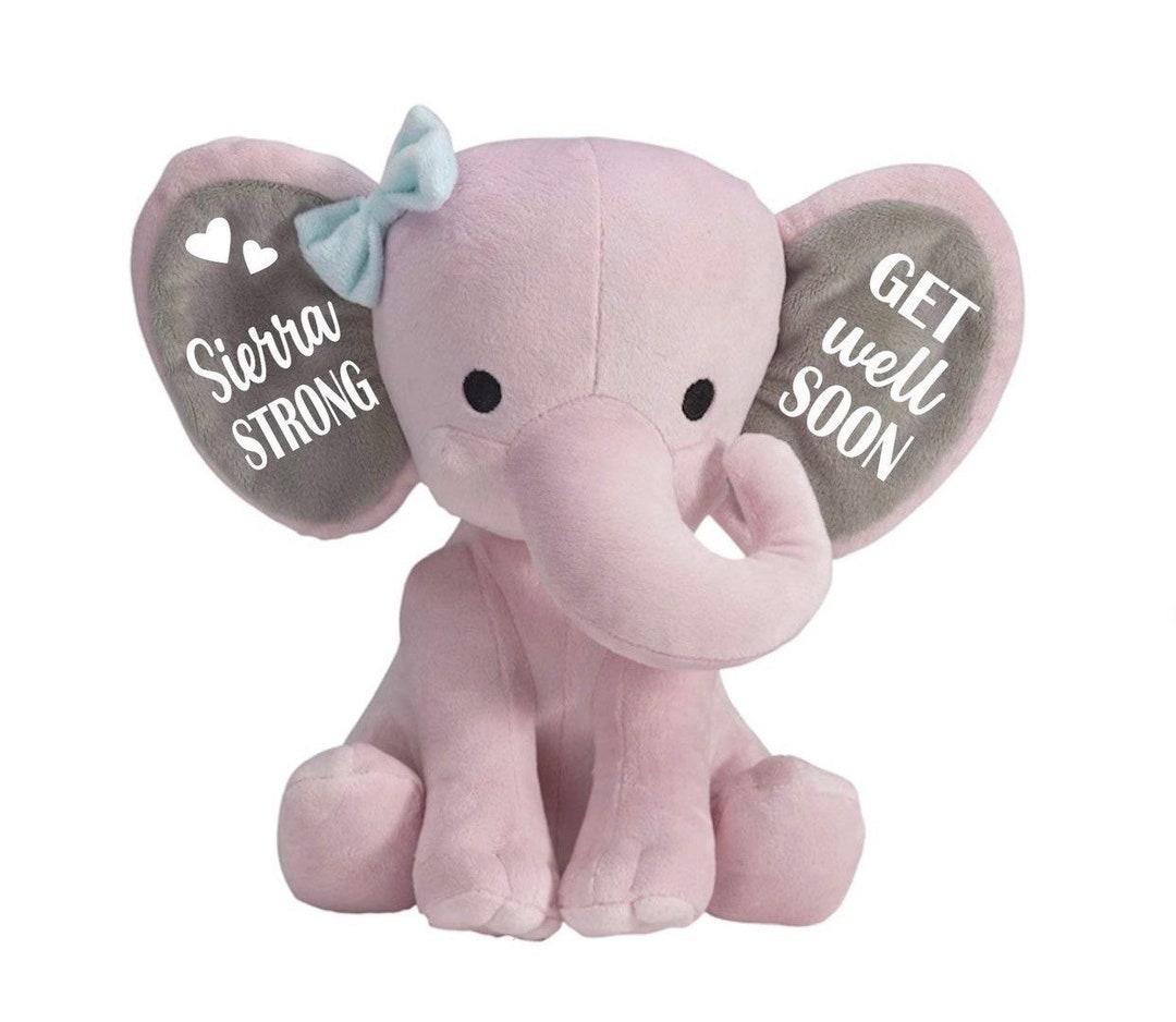 Get Well Soon Stuffed Animal. Cancer Teddy Bear. Cancer Gift. Cancer