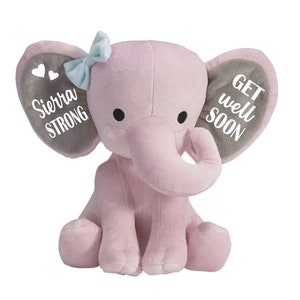 Cancer gift. Get well soon stuffed animal. Cancer teddy bear. Cancer present. Chemo gift. Cancer patient gift. Get well soon gift.