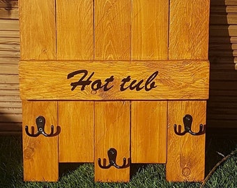 hot tub dressing gown personalised