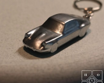 3D Gedruckter Porsche-inspirierter Schlüsselanhänger