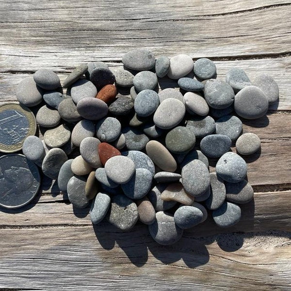 200 tiny sea pebbles. Ideas for jewellery craft. Flat Baltic Beach pebbles. Jewelry making. Small sea stones. Pebble art.