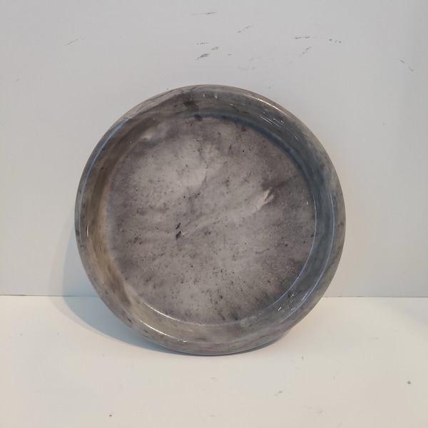 Round Concrete Trinket Dish