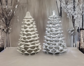 6 Inch Concrete Christmas Tree
